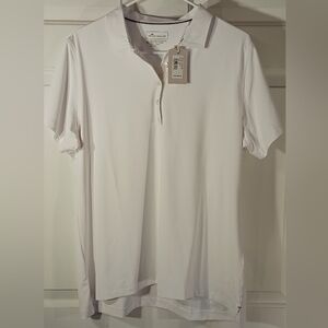 Peter Millar White Performance Polo